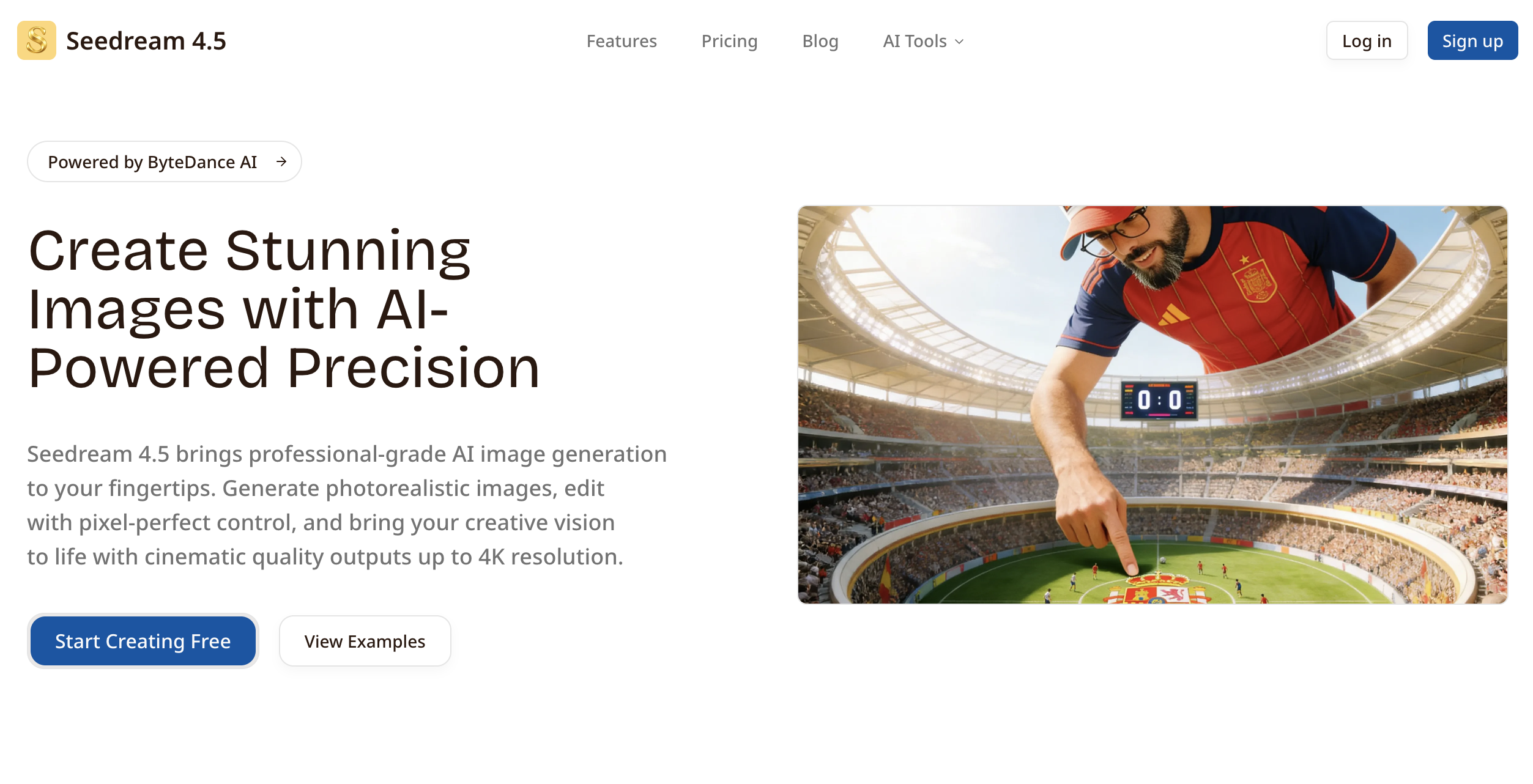 My First Image Seedream 4.5 - AI Image Editing & Generation Platform